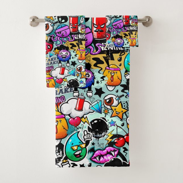Graffiti d'art urbain (En situation)