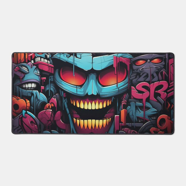 Graffiti Desk Mat Schreibtischunterlage (Vorderseite)
