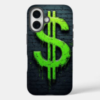 Graffiti-Dollarzeichen – Urbane Geld-Kunst-Handyhü