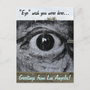Graffiti Eye Postkarte