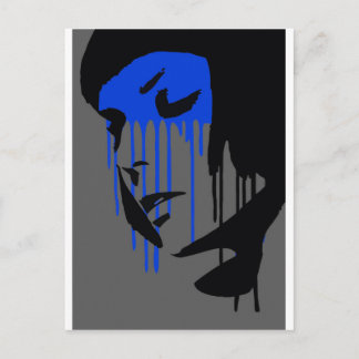 "Graffiti Fashion Design" Postkarte