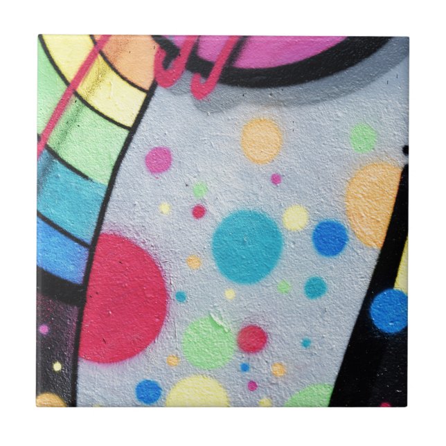 Graffiti Fliese (Vorderseite)