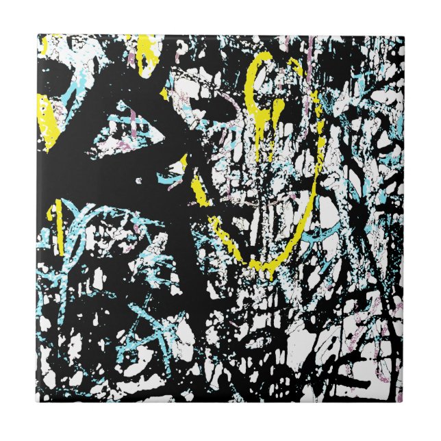 Graffiti Fliese (Vorderseite)