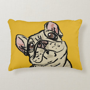 Graffiti Französische Bulldogge Dekokissen