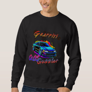 GRAFFITI GAS GUZZLER - FAHRZEUG SWEATSHIRT