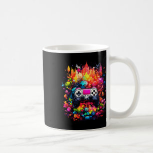 Graffiti Gefärbte Krawatte Splash Video Game Contr Kaffeetasse