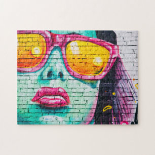 Graffiti Girl 252 Stück Puzzle