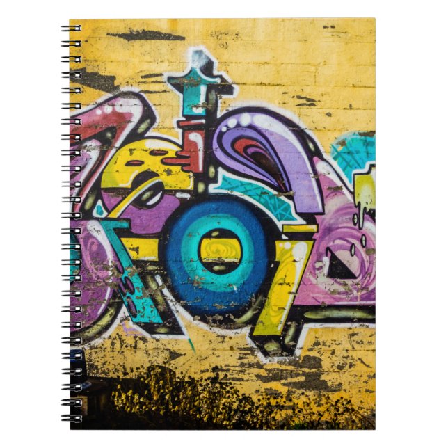 Graffiti, Grundarfjordur, Island Notizblock (Vorderseite)