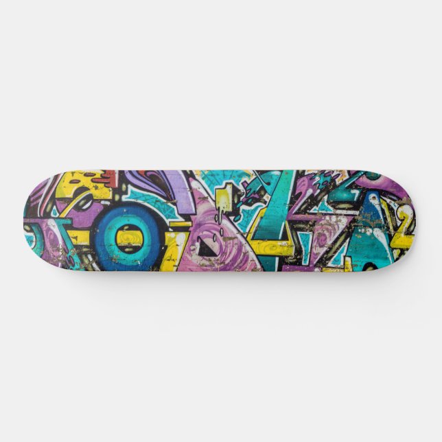Graffiti, Grundarfjordur, Island Skateboard (Horizontal)