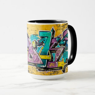 Graffiti, Grundarfjordur, Island Tasse