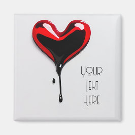 Graffiti heart Magnet art Deko