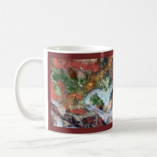 Graffiti-Herz-Tasse mit Zitat Henri Nouwen Kaffeetasse