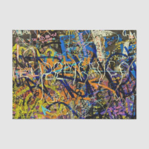 Graffiti-Hintergrund Seidenpapier