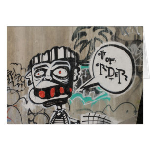 Graffiti hors de l'ordre