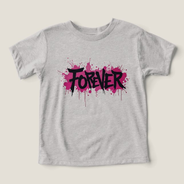 Graffiti Hot Pink "FOREVER" (Design Vorderseite)