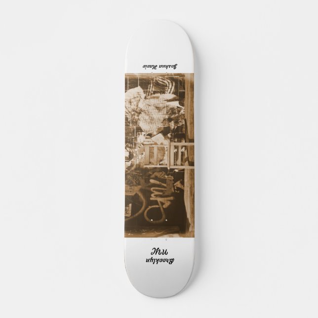 Graffiti in Brooklyn NYC Skateboard (Vorne)