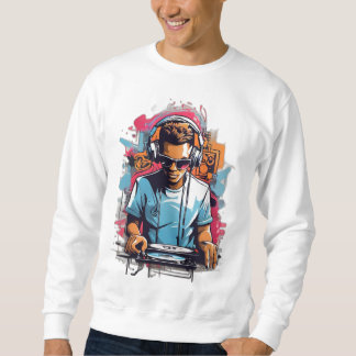 Graffiti-Inspiriert DJ Sweatshirt