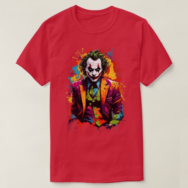 Graffiti-Joker T-Shirt (Design vorne)