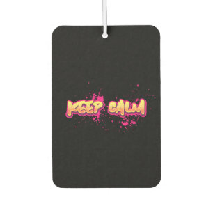 Graffiti KEEP CALM Lufterfrischer – Fette Street A
