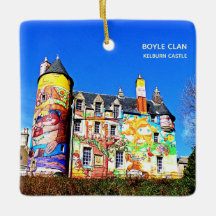 Graffiti Kelburn Castle Boyle Clan Tree Ornament