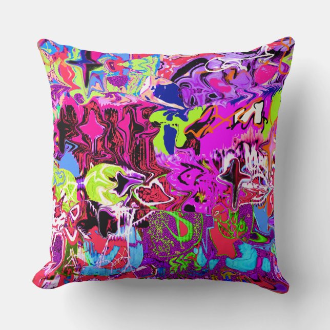 Graffiti Kissen (Vorderseite)