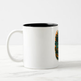 Graffiti-Klassiker-Automug Zweifarbige Tasse