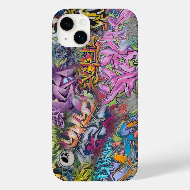 Graffiti-Kunst Case-Mate iPhone 14 Plus Hülle (Rückseite)