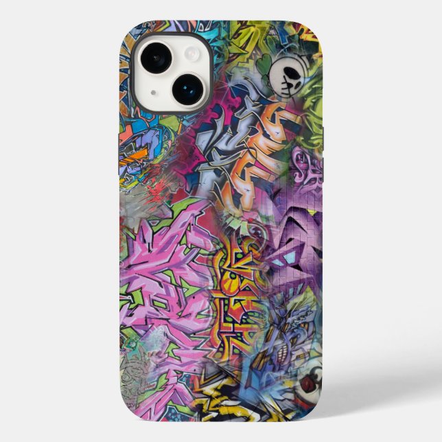 Graffiti-Kunst Case-Mate iPhone 14 Plus Hülle (Rückseite)