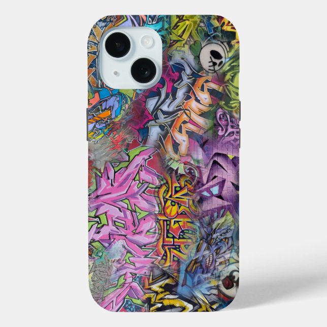 Graffiti-Kunst Case-Mate iPhone Hülle (Rückseite)