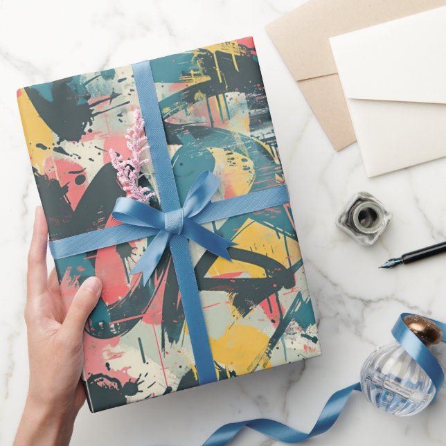 Graffiti-Kunst Geschenkpapier (Schenken)