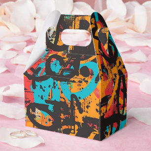 Graffiti-Kunst Geschenkschachtel