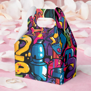 Graffiti-Kunst Geschenkschachtel