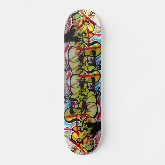 Graffiti-Kunst-Skateboard Skateboard (Vorderseite)