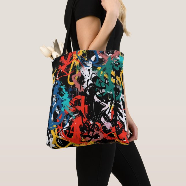 Graffiti-Kunst Tasche (Von Nahem)