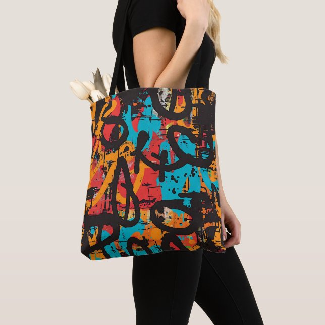 Graffiti-Kunst Tasche (Von Nahem)