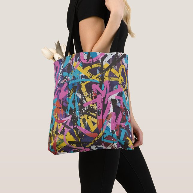 Graffiti-Kunst Tasche (Von Nahem)