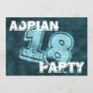 Graffiti laden ein einladung