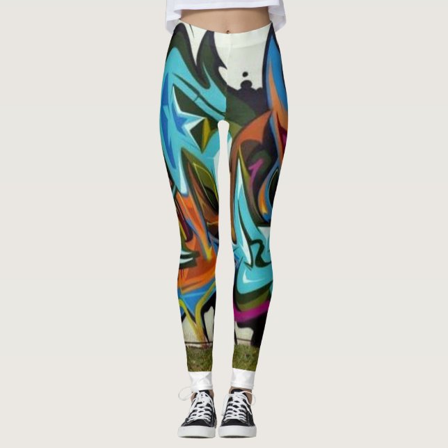 Graffiti Leggings (Vorderseite)