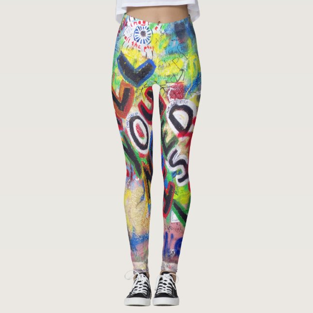 Graffiti Leggings (Devant)