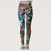 Graffiti Leggings