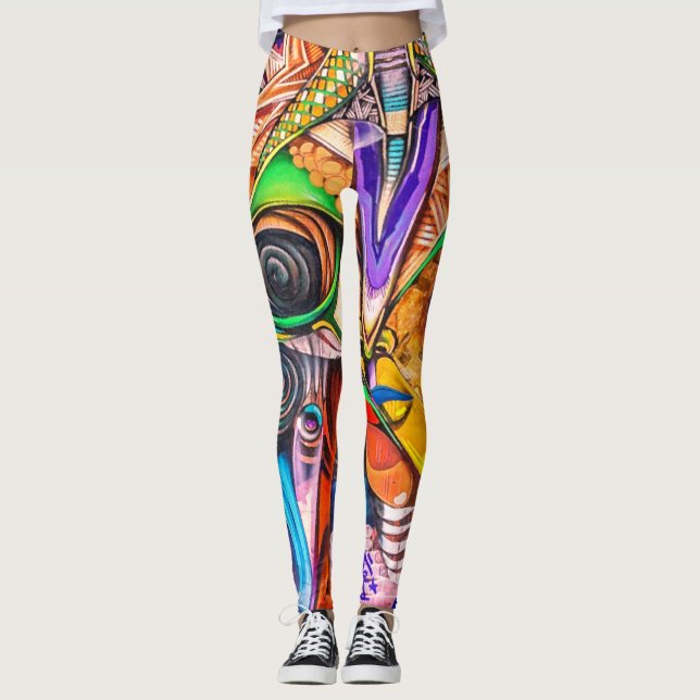 Graffiti Leggings (Devant)