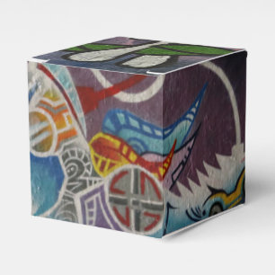 Graffiti, London, Vereinigtes Königreich Geschenkschachtel