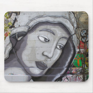 Graffiti Maria Mousepad