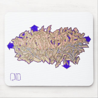 Graffiti-Mausunterlage Mousepad