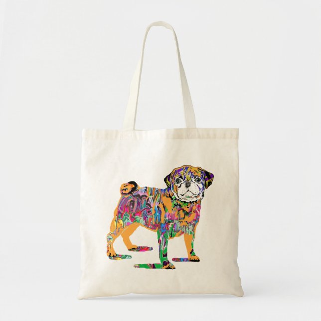 Graffiti Mops Tasche (Vorne)