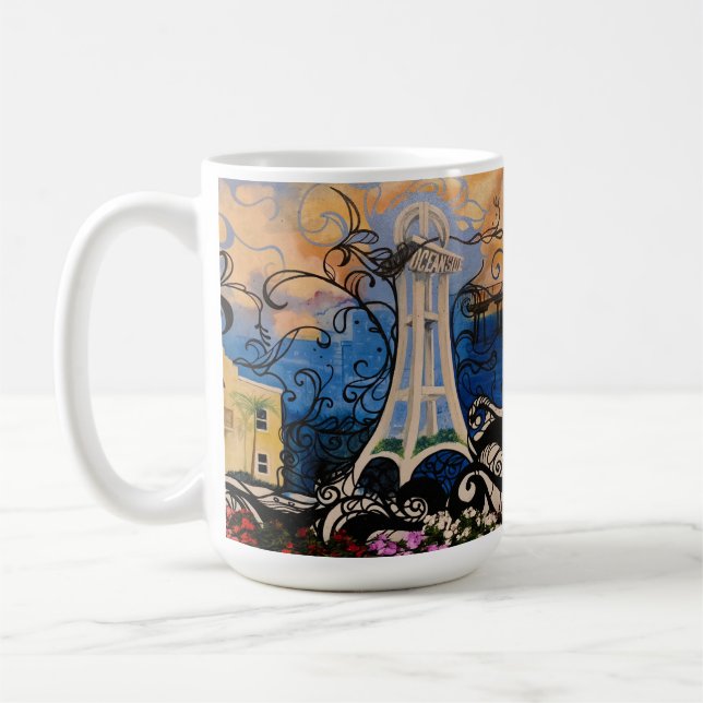 Graffiti Mug d'Océan (Gauche)