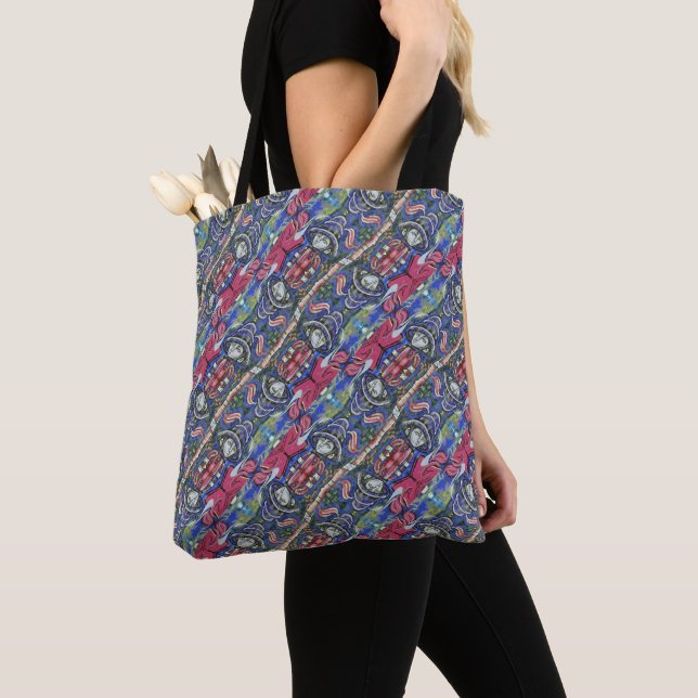 Graffiti-Muster Tasche (Von Nahem)