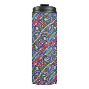 Graffiti-Muster Thermosbecher