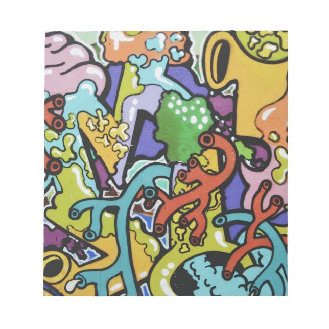 Graffiti Notizblock (Vorderseite)