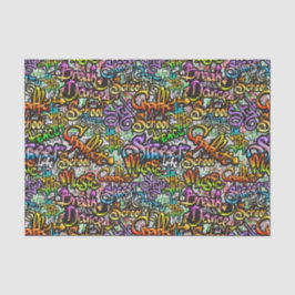 Graffiti old skool Decoupage Seidenpapier